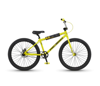 GT Pro Series Heritage 26" BMX Freestyle Bike-Yellow