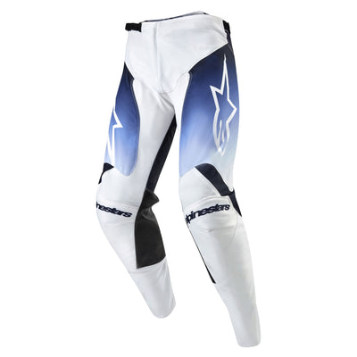 Alpinestars Racer Hoen BMX Race Pants-White/Dark Navy/Light Blue