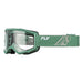 Fly Racing Focus Goggles-Olive/Grey With Clear Lens - 1