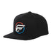 Fly Racing Half-Wing Snapback Hat-Black - 2