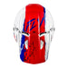 Fly Racing Kinetic Drip BMX Race Helmet-Red/White/Blue - 4