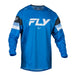 Fly Racing Kinetic Prix BMX Race Jersey-Bright Blue/Charcoal/White - 1