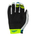 Fly Racing Lite BMX Race Gloves-Grey/Lime/Teal - 2