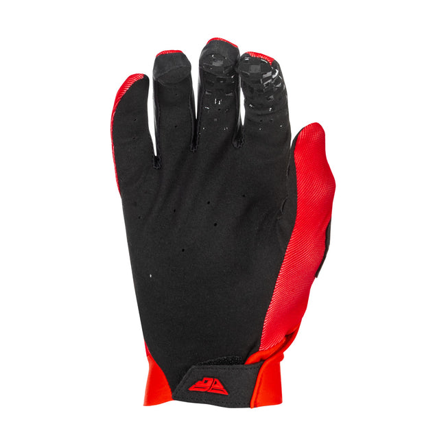 Fly Racing Pro Lite BMX Race Gloves-Red/White - 2