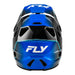 Fly Racing Rayce Repeat BMX Race Helmet-Black/Blue - 4