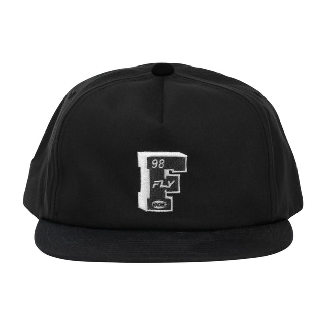 Fly Racing Varsity Snapback Hat-Black - 1