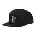 Fly Racing Varsity Snapback Hat-Black - 2