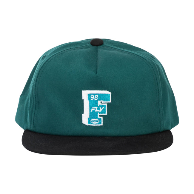 Fly Racing Varsity Snapback Hat-Teal - 1