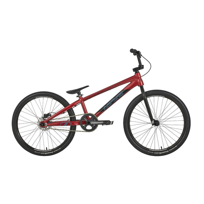 Inspyre Evo Disk Pro Cruiser 24&quot; 21.85&quot;TT BMX Race Bike-Cherry Red - 1