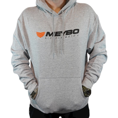 Meybo Logo Hoodie-Heather Grey