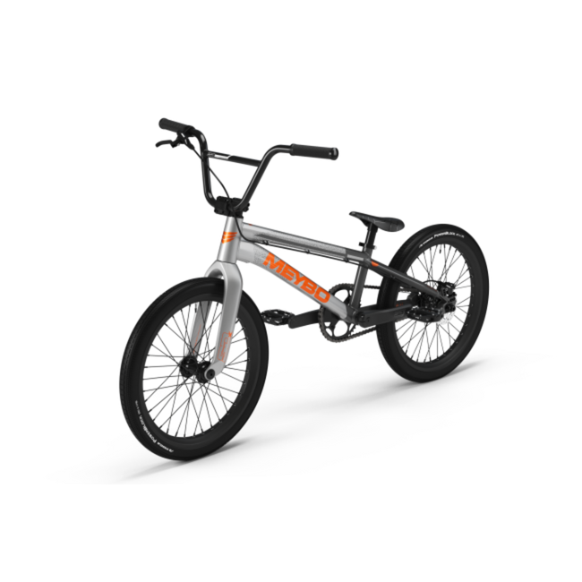 Meybo Superclass Pro 22 BMX Race Bike-Grey/Orange - 2