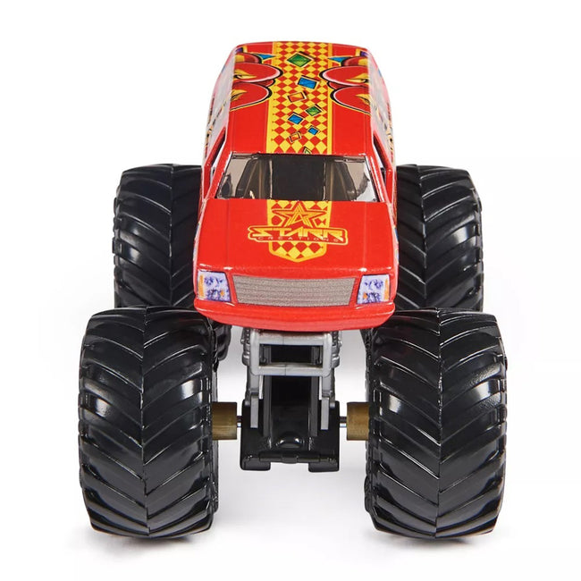 Monster Jam Die-Cast 1:64 Scale Monster Truck-2-Pack-Lucas Stabilizer vs Jester - 4