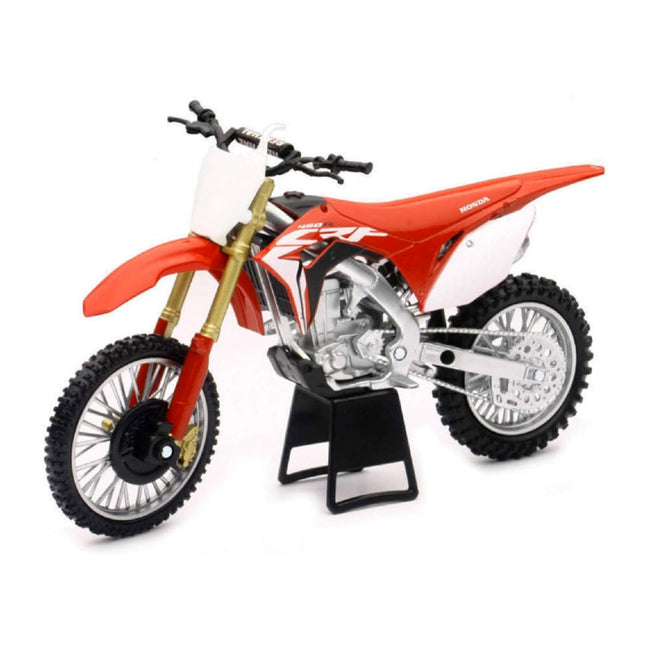 New Ray 1:12 Honda CRF 450R Die-Cast Motorcycle-Red - 1