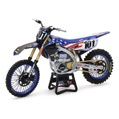 New Ray 1:12 Yamaha Motocross Of Nations YZ450F Die-Cast Motorcycle-Eli Tomac #101
