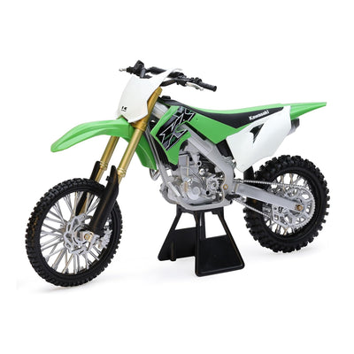 New Ray 1:6 Kawasaki KX450F Die-Cast Motorcycle-Green