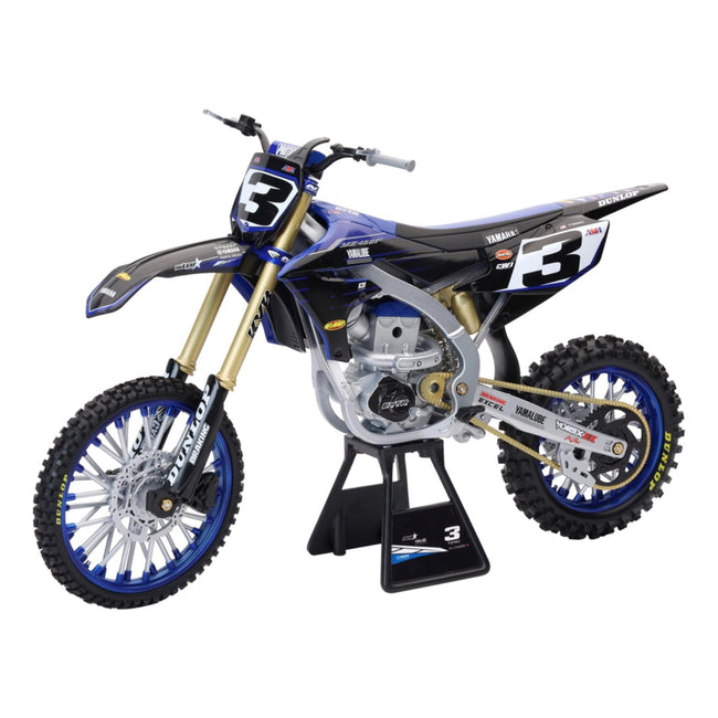 New Ray 1:6 Yamaha Factory Team YZ450F Die-Cast Motorcycle-Eli Tomac #3 - 1
