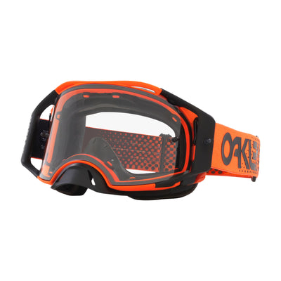 Oakley Airbrake MX Goggles-Moto Orange With Clear Lens