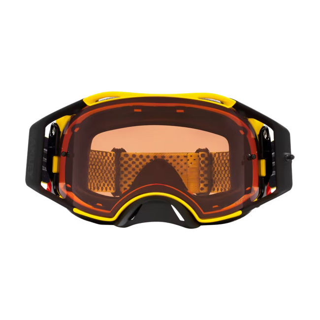 Oakley Airbrake MX Goggles-Moto Yellow With Prizm Bronze Iridium Lens - 2
