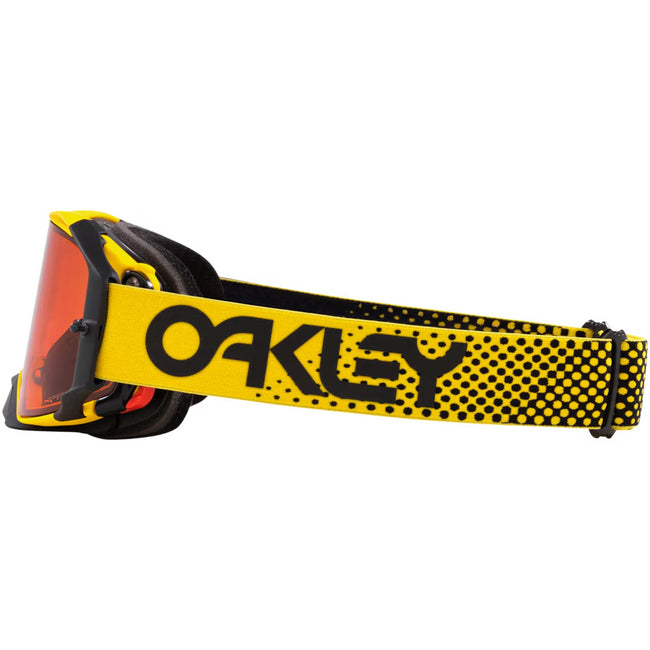 Oakley Airbrake MX Goggles-Moto Yellow With Prizm Bronze Iridium Lens - 3