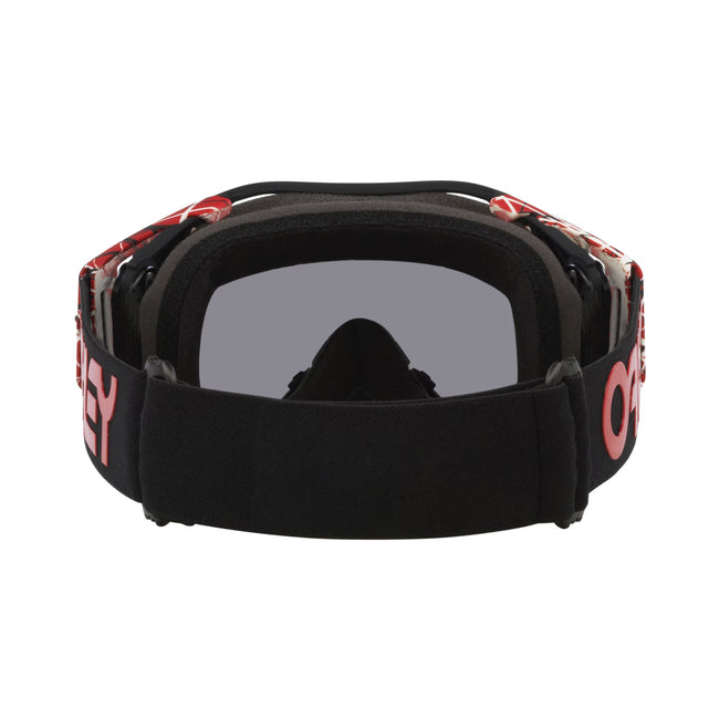 Oakley Airbrake MX Goggles-Red Eddie With Dark Grey Lens - 3