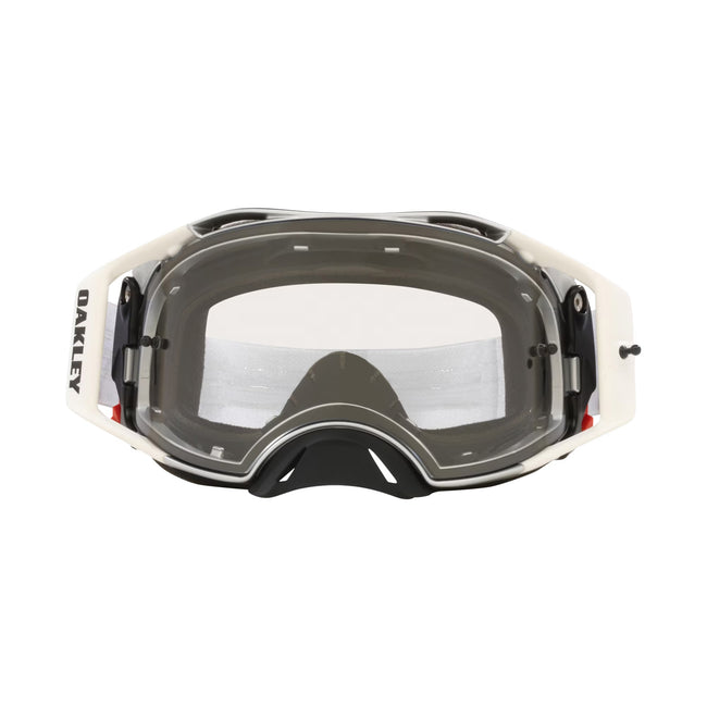 Oakley Airbrake MX Goggles-Tuff Blocks White With Clear Lens - 2