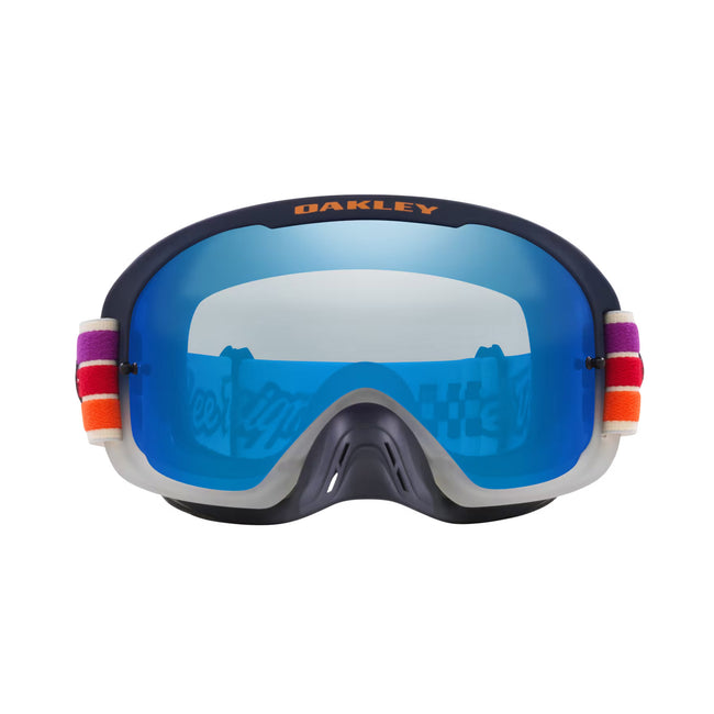 Oakley O-Frame 2.0 Pro MX Goggles-Troy Lee Vanilla Sunrise With Black Ice Iridium Lens - 2