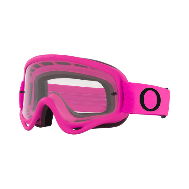 Oakley O-Frame Youth MX Goggles-Moto Pink With Clear Lens - 1
