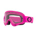 Oakley O-Frame Youth MX Goggles-Moto Pink With Clear Lens - 1
