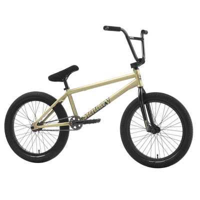 Sunday Forecaster LHD 21"TT BMX Bike-Broc Raiford Signature-Matte Metallic Gold