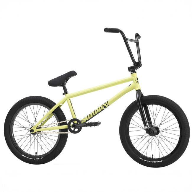 Sunday Soundwave Special LHD 21&quot;TT BMX Freestyle Bike-Gloss Notepad Yellow - 2