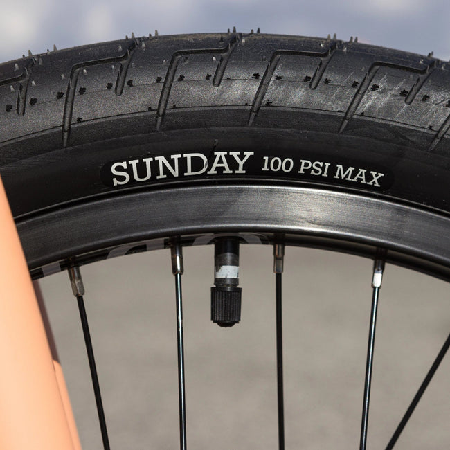 Sunday Street Sweeper LHD 20.75&quot;TT BMX Freestyle Bike-Jake Seely Signature-Matte Peach - 7