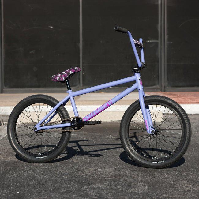 Sunday Street Sweeper RHD 20.75&quot;TT BMX Freestyle Bike-Jake Seely Signature-Matte Blue Lavender - 1