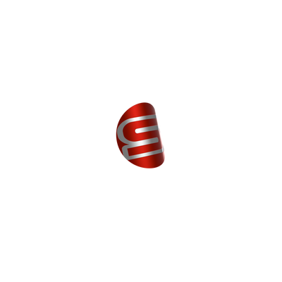 Syndyt BMX Race Frame Head Tube Badge-Red