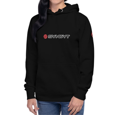 Syndyt Logo Unisex Hoodie-Black
