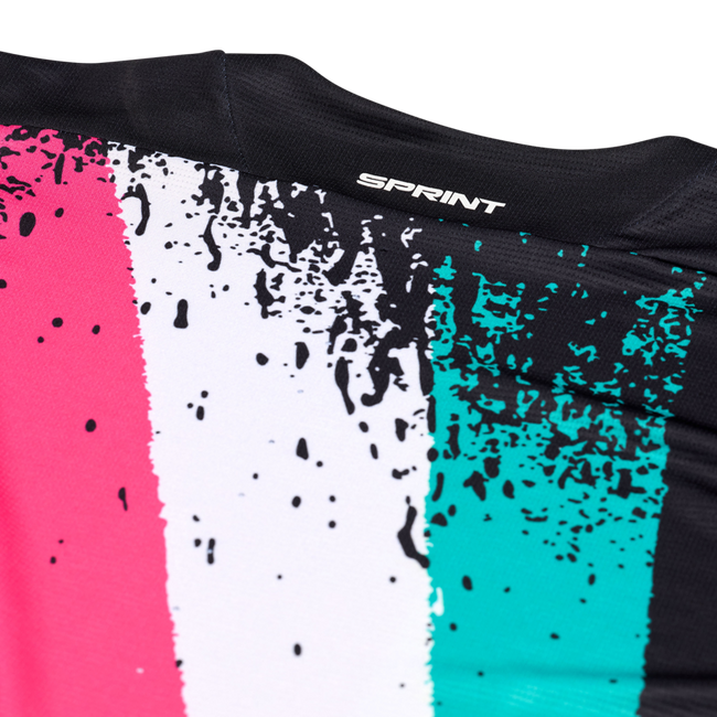 Troy Lee Designs Sprint BMX Race Jersey-Full Pull Black - 6