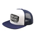 Troy Lee Designs Stamp Trucker Snapback Hat-OSFM-Vintage White/Navy - 1