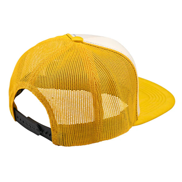 Troy Lee Designs Trucker Snapback Hat-OSFM-Smiley Golden - 2