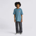 Vans Hole Shot Youth T-Shirt-Bluestone - 6