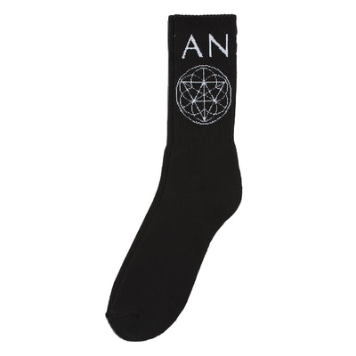 Vans Perris and Dennis Crew Socks-Black