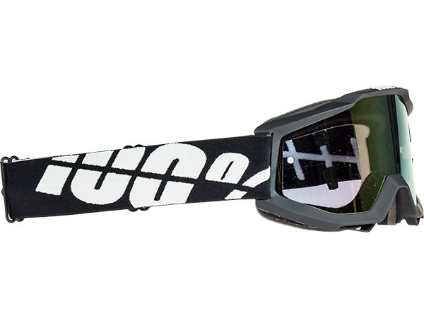 100% Accuri Goggles-Black Tornado - 1