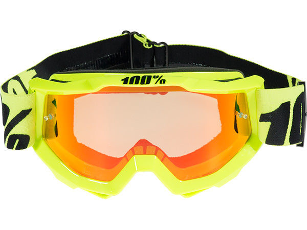 100% Accuri Goggles-Fluorescent Yellow - 2