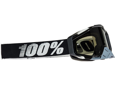 100% Racecraft Goggles-Abyss Black