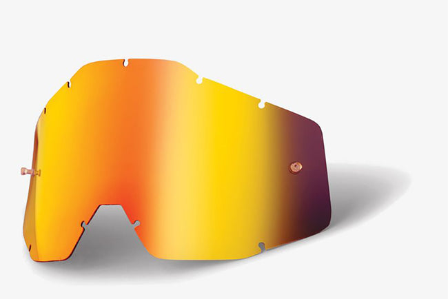 100% Accuri/Strata Youth Replacement Lens-Mirror Red - 1