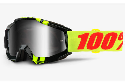 100% Accuri Goggles-Zerbo-Mirror Silver Lens