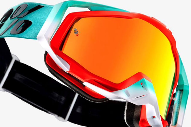 100% Racecraft Goggles-Cubica-Mirror Red Lens - 2