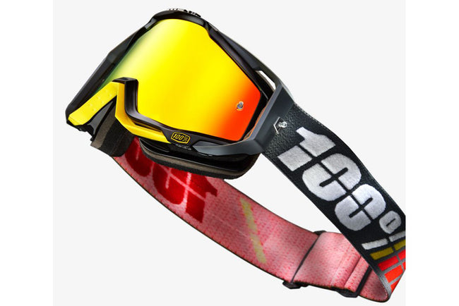 100% Racecraft Goggles-Fortis-Mirror Red Lens - 2