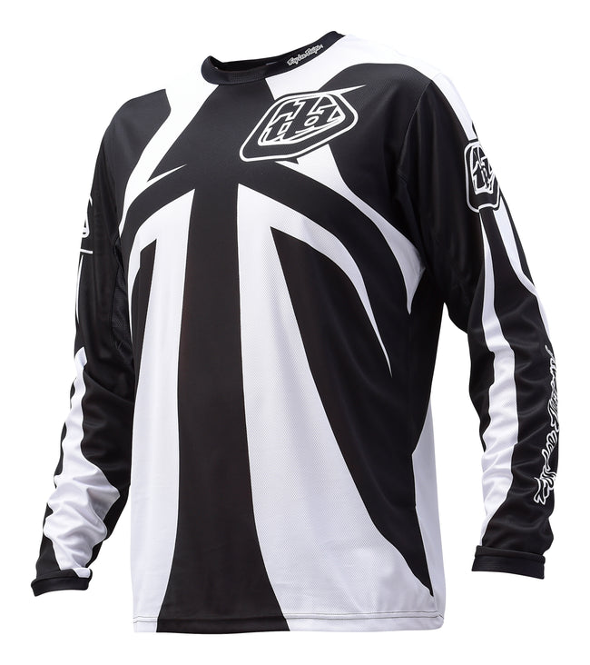 Troy Lee 2016 Sprint Reflex BMX Race Jersey-Black/White - 1