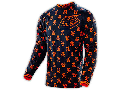 Troy Lee 2016 GP BMX Race Jersey-Anarchy Black/Orange
