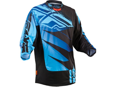 Fly Racing 2013 Kinetic Inversion BMX Race Jersey-Blue/Black