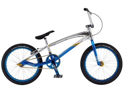 GT Speed Series BMX Bike-Blue/Silver-Pro 24"
